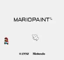 Image n° 1 - screenshots  : BS Mario Paint 6-4